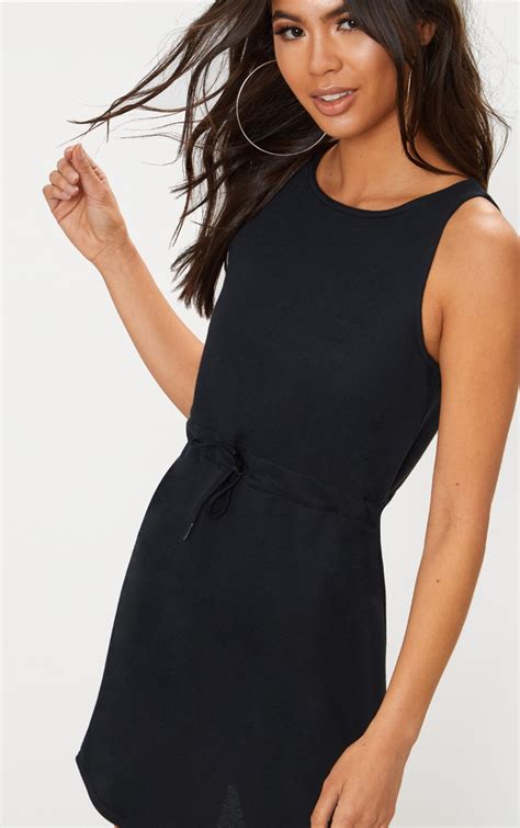 comfortable sleeveless jumper dress.